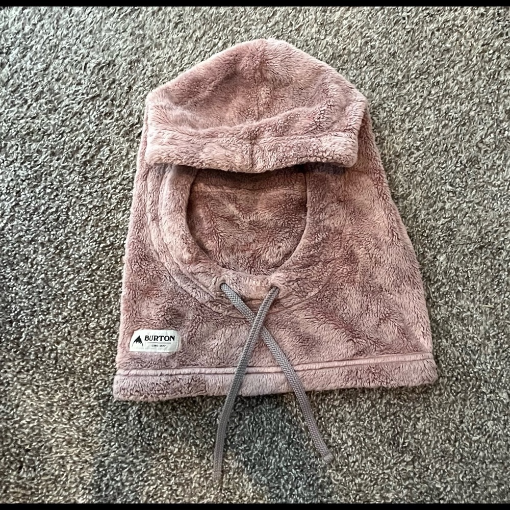 Burton fuzzy hood